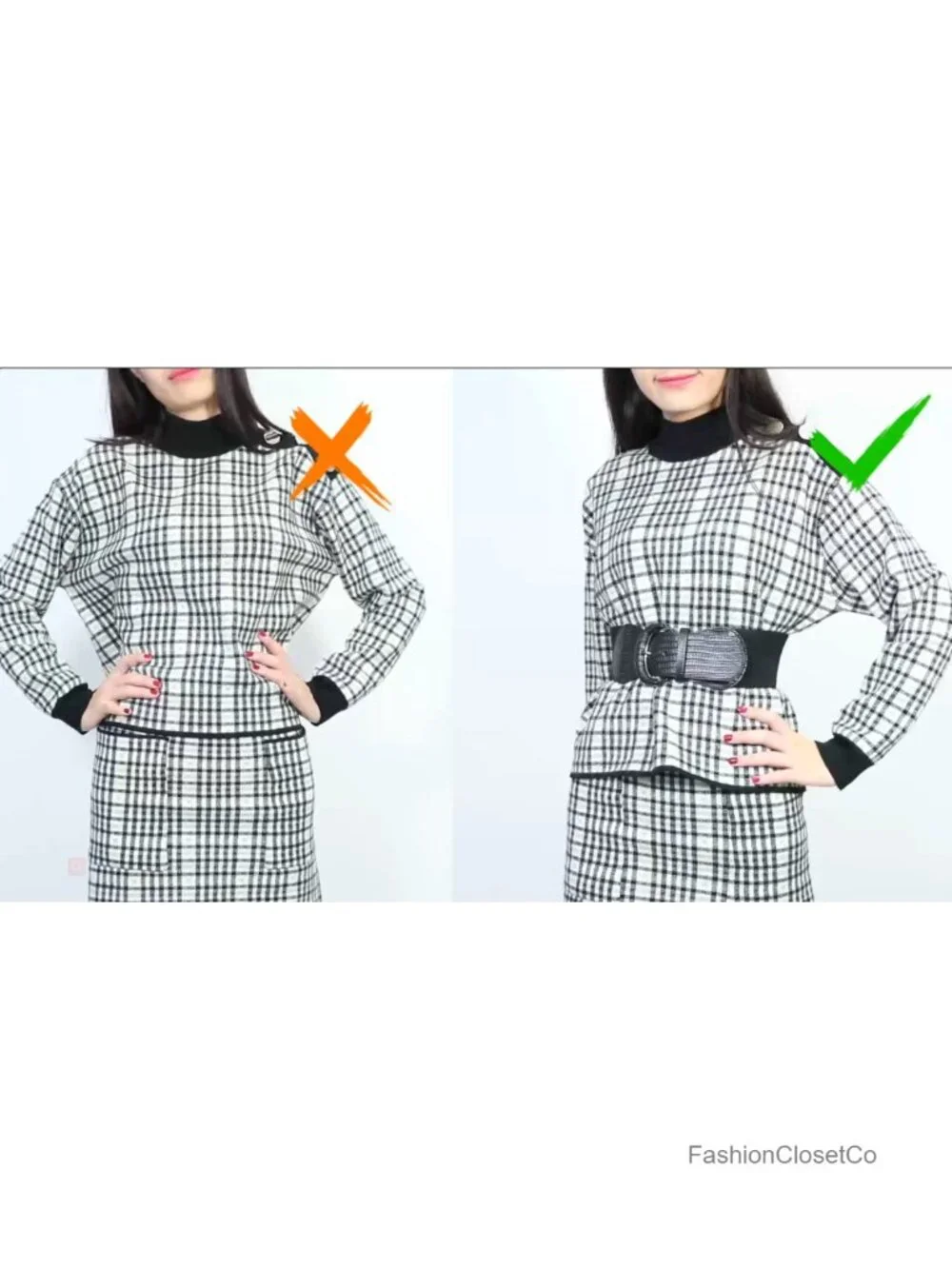 Wide Stretch Waist Belt for Women with Vintage Alloy Buckle